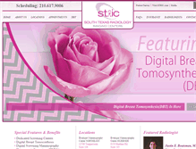 Tablet Screenshot of boutiquemammography.com